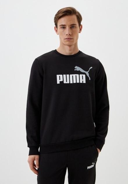 Толстовка мужская PUMA ESS+ 2 Col Big Logo Crew TR