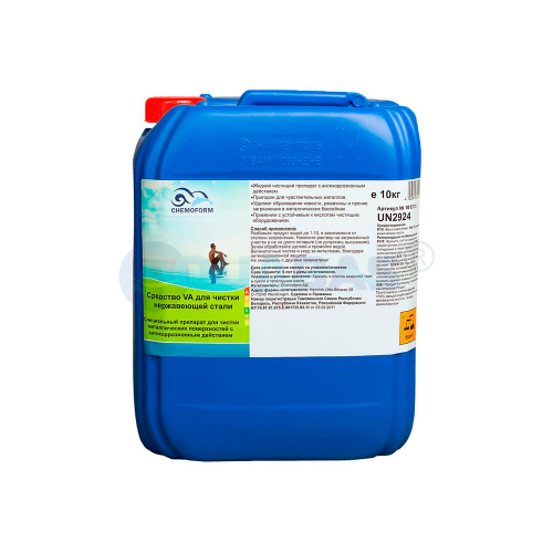1017010 Средство VA для чистки нержавеющей стали, бренда Chemoform, 10л