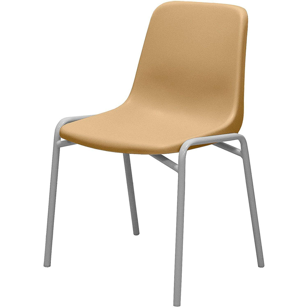 Стул GL_Комус Мебель Стрит RAL 9006,пластик RAL1001 (бежевый)