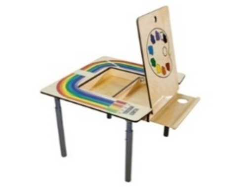 Стол-мольберт регулируемый по высоте, 750х750х460/580