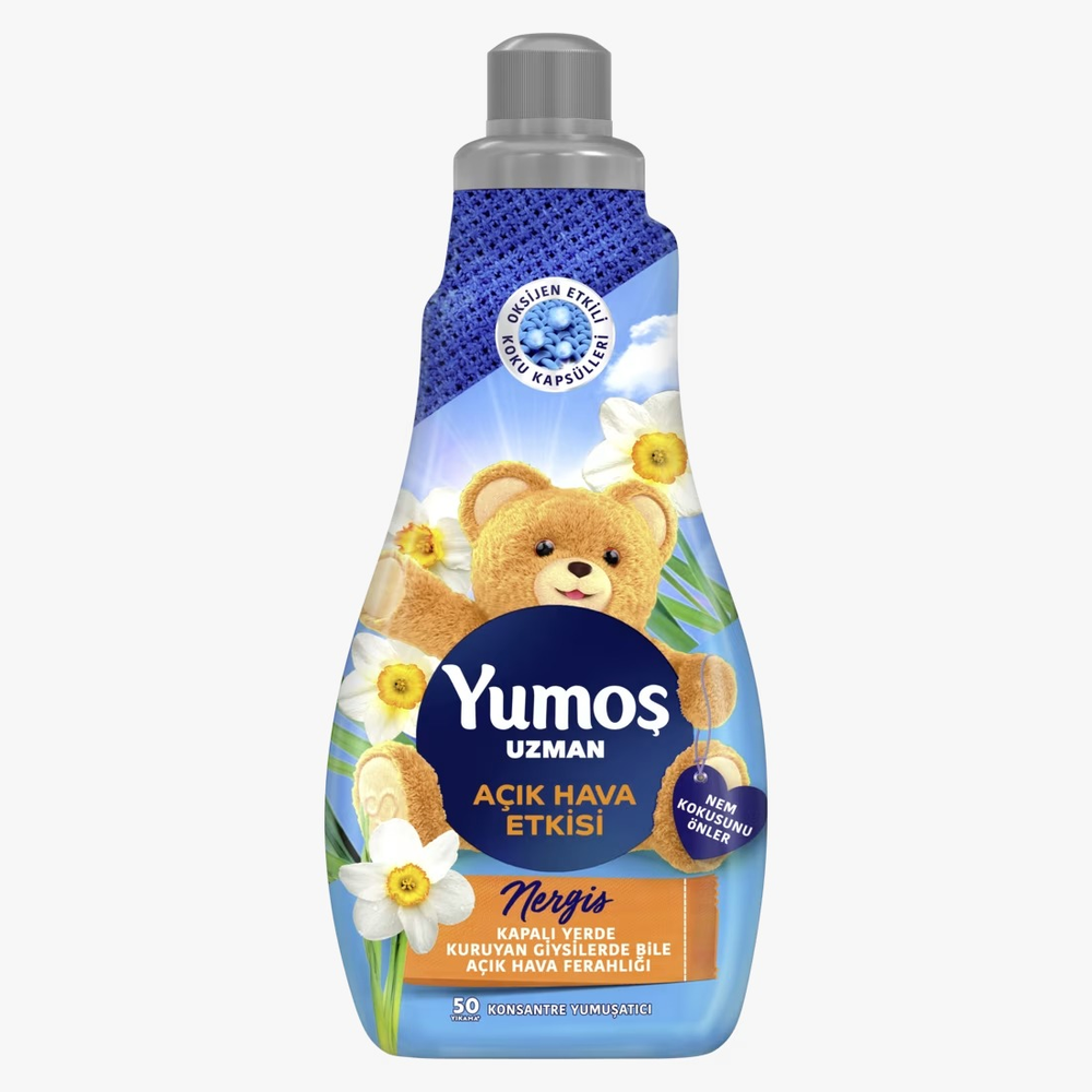 YUMOS EXPERT КОНЦЕНТРИРОВАННЫЙ ОПОЛАСКИВАТЕЛЬ НАРЦИСС 1200 ML*9
