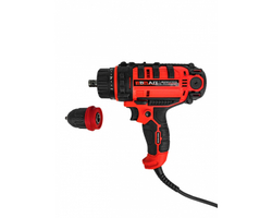 Дрель-шуруповерт BRAIT сетевая BDM450Q, 450Вт, 10м
