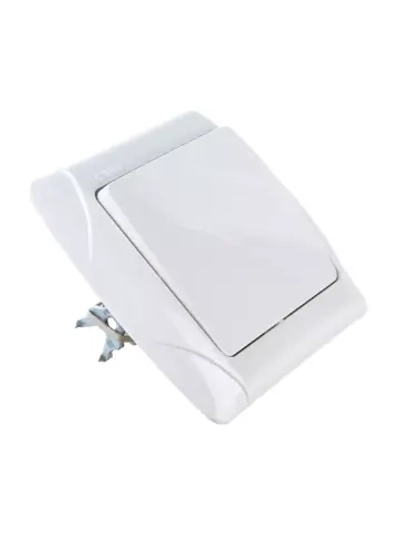 Выключатель одноклавишный Viko Carmen Белый