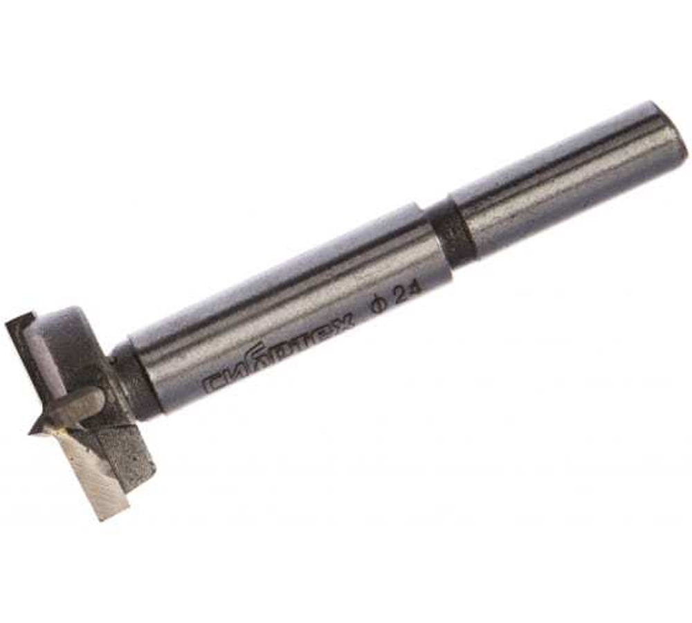 СВЕРЛО ФОРСТНЕРА ПО ДЕРЕВУ СИБРТЕХ 24ММ 704824