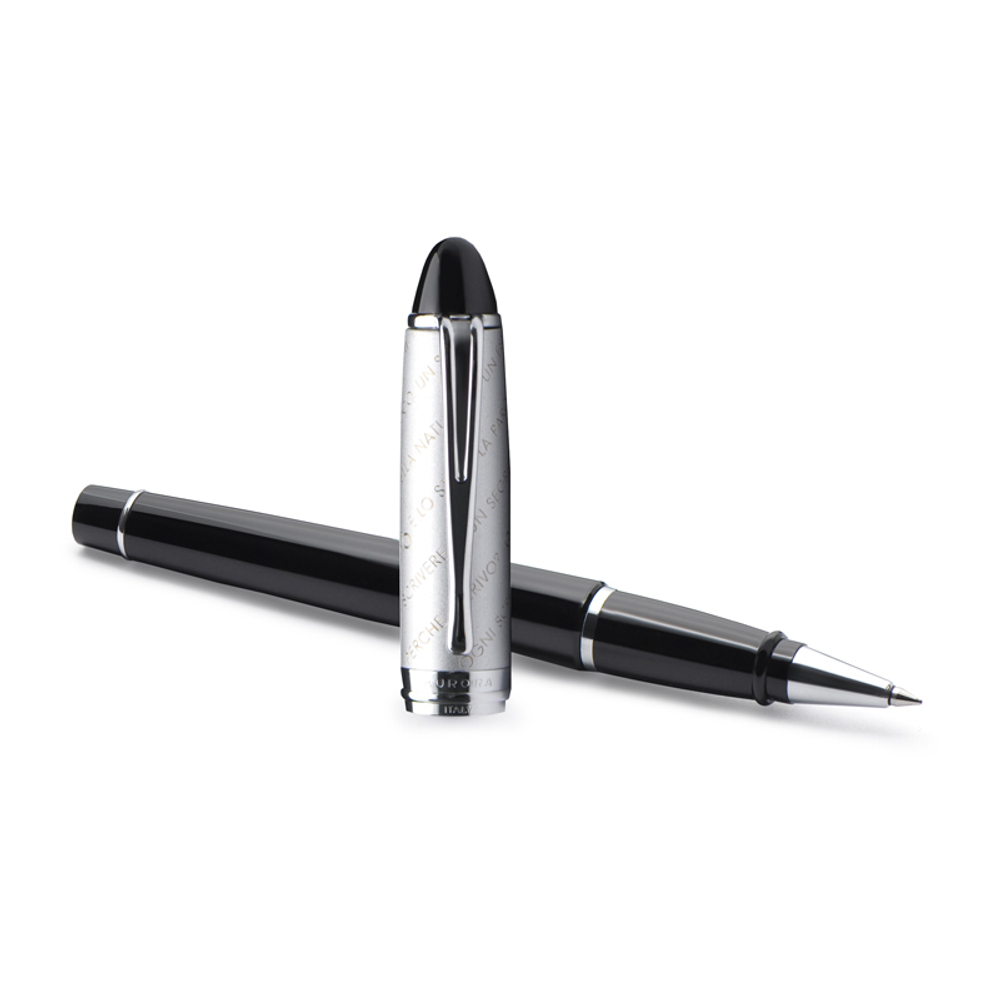 Ручка Роллер Aurora Ipsilon Gabriele D&#39;Annunzio black CT, в подарочной коробке