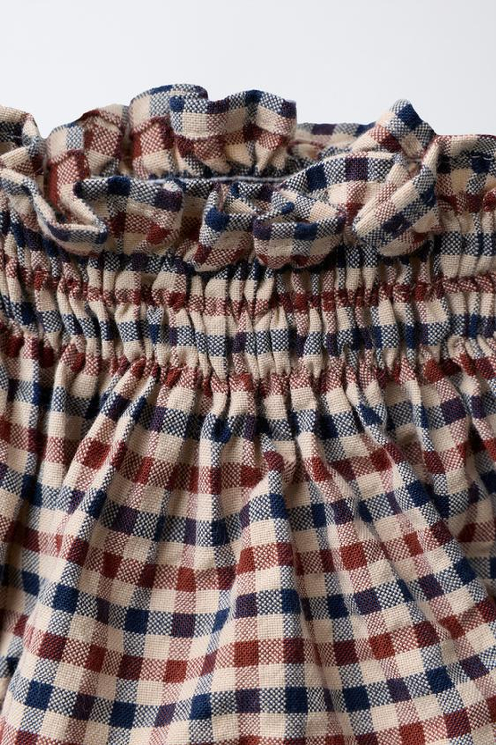 ZARA ТРУСЫ В КЛЕТКУ «ТАРТАН», КРАСНЫЙ/ТЕМНО-СИНИЙ