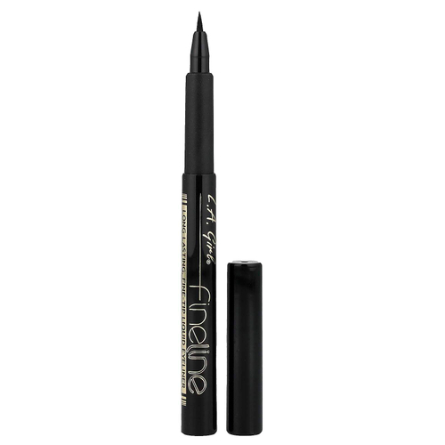 L.A. Girl, Fineline Eyeliner, GLE721 Black, 1,1 мл (0,037 жидк. унц.)