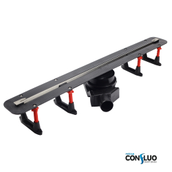 Желоб водосток Pestan Slim 750 напольный нержавеющая сталь 13100034