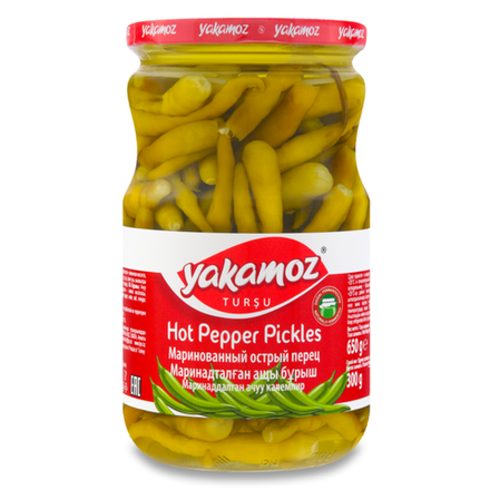 Перец Yakamoz Hot маринованный халапеньо 360 гр