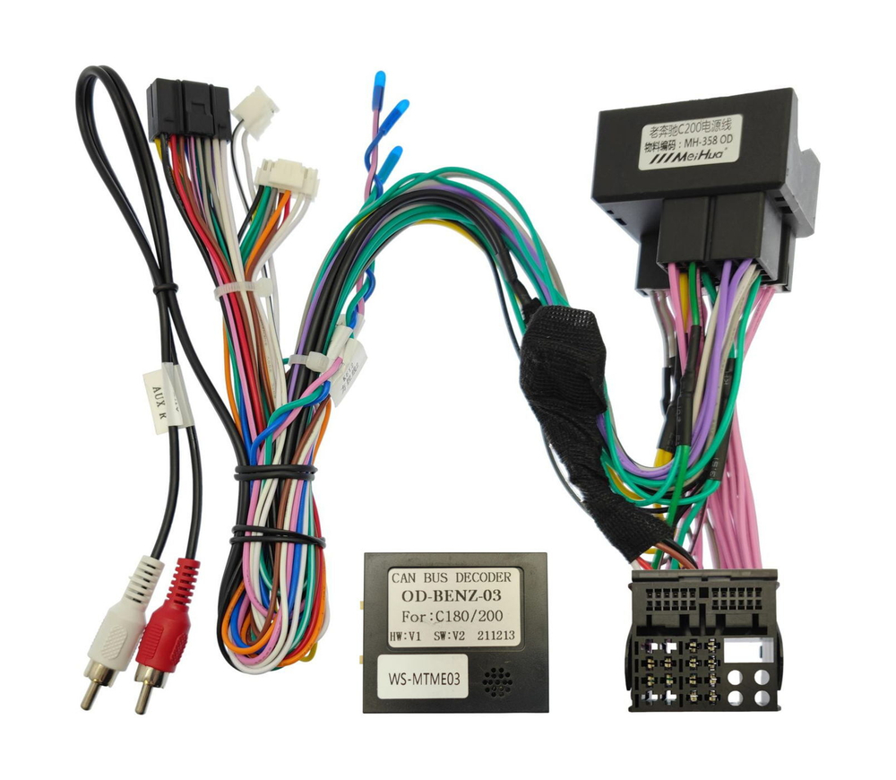 Магнитола для Mercedes-Benz C-класс W204 2007-2011 - FarCar BM9-2K-9591 монитор 9.5" 2K QLED на Android 14, TS10, 4+32Гб, CarPlay, 4G SIM-слот