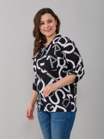 Рубашка Р-001/черный-большиебуквы