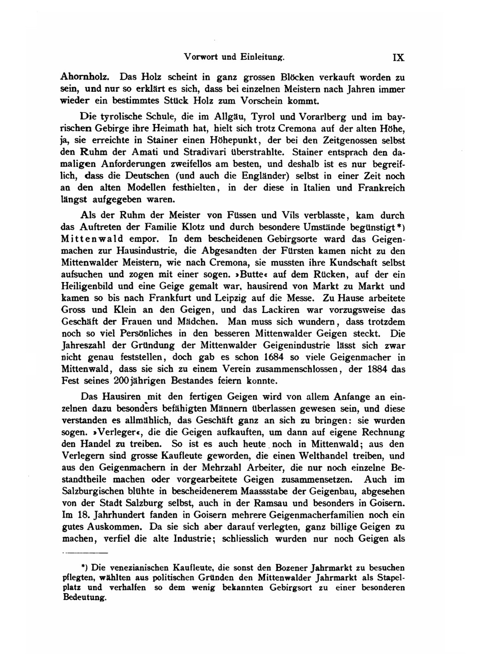 Die Geigen- Und Lautenmacher. Vom Mittelalter Bis Zur Gegenwart | W.L. Lütgendorff