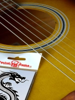 Стикер - Черно-белый дракон