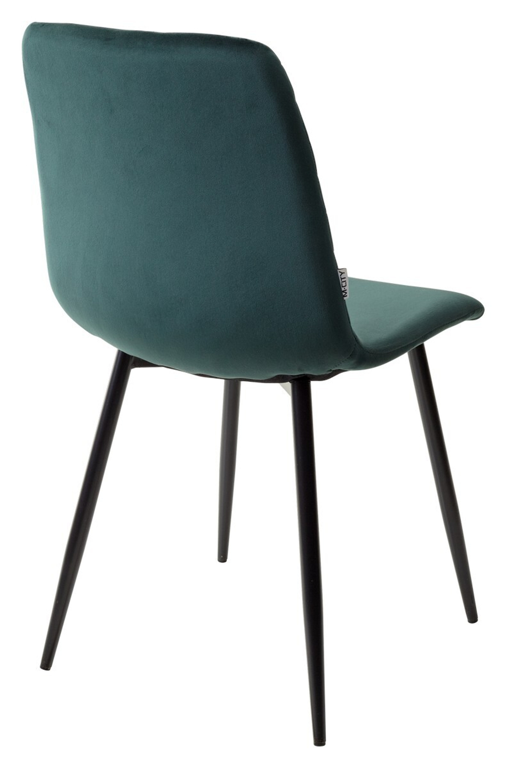 Стул DUKE BLUVEL-78 GREEN, велюр / черный каркас М-City
