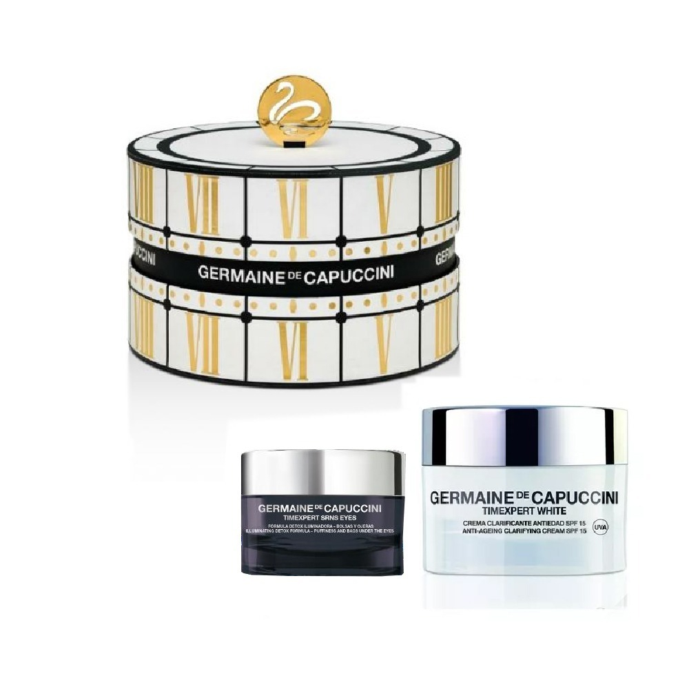 GERMAINE DE CAPUCCINI GOLDEN HOURS T WHITE CR CLAR 50 + SRNS DETOX