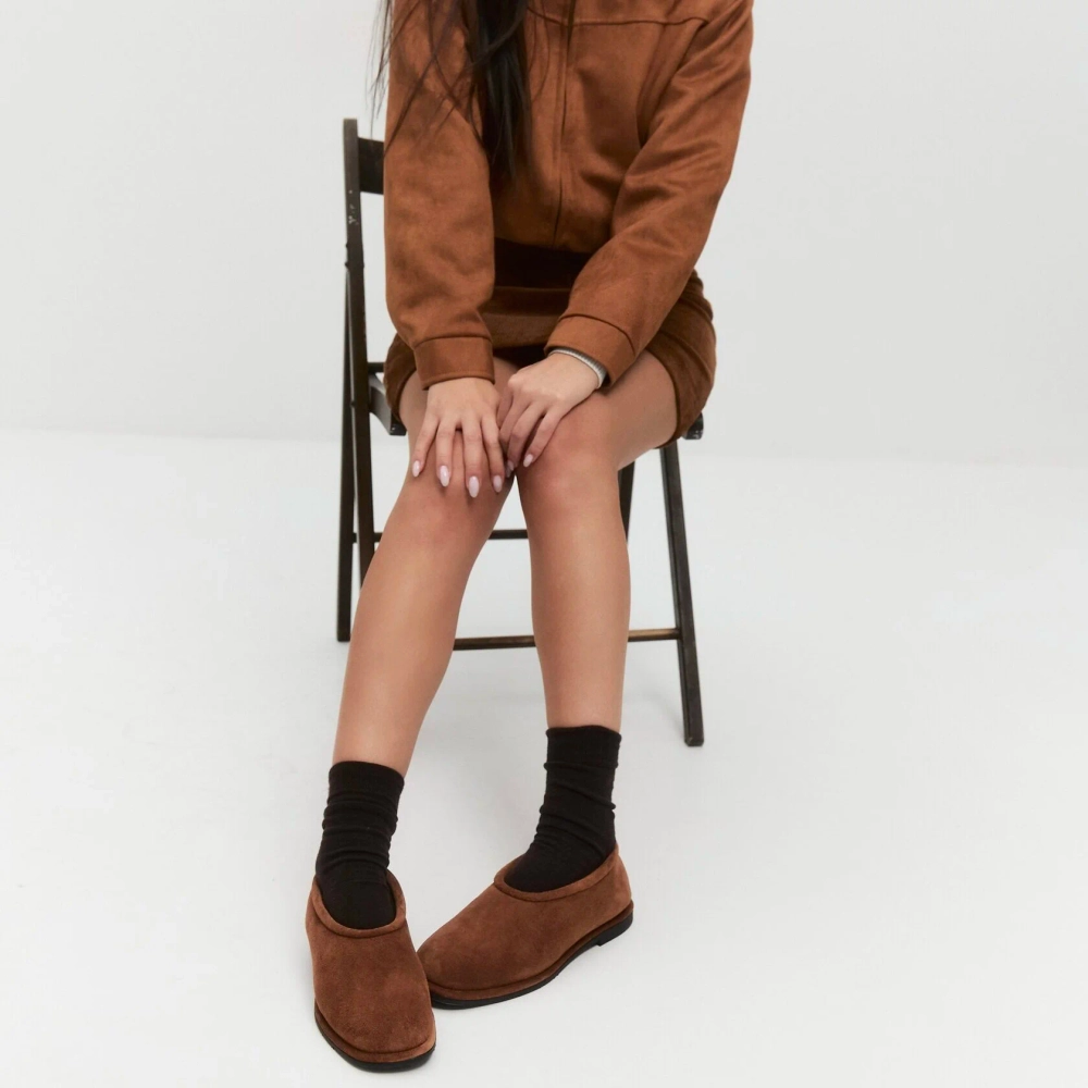 Угги Yuki Coffee Suede