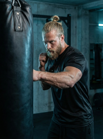 Футболка тренировочная мужская LEGENDA Вальхалла черная