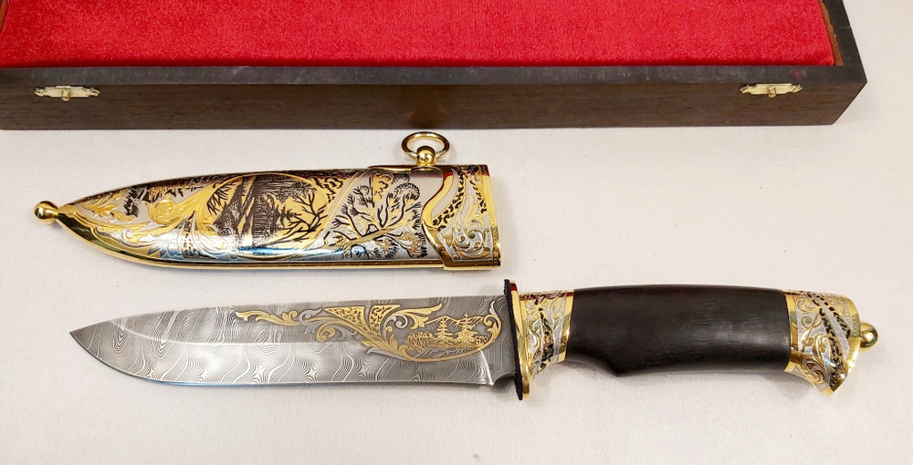 Нож "Тигр" №4 (Златоуст)