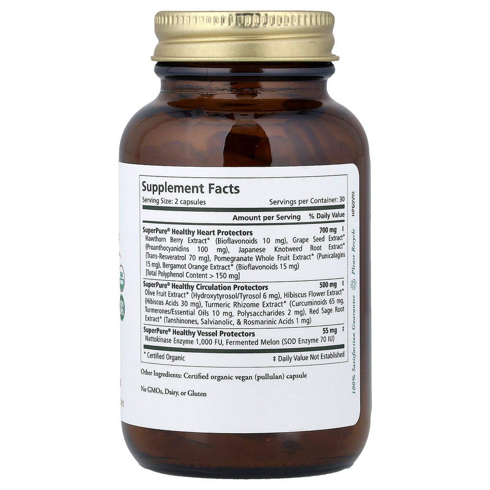 Pure Synergy, Heart Protector®, 60 капсул