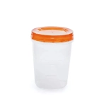 Банка для сыпучих продуктов и СВЧ с закручивающ. крышкой, 1,3л