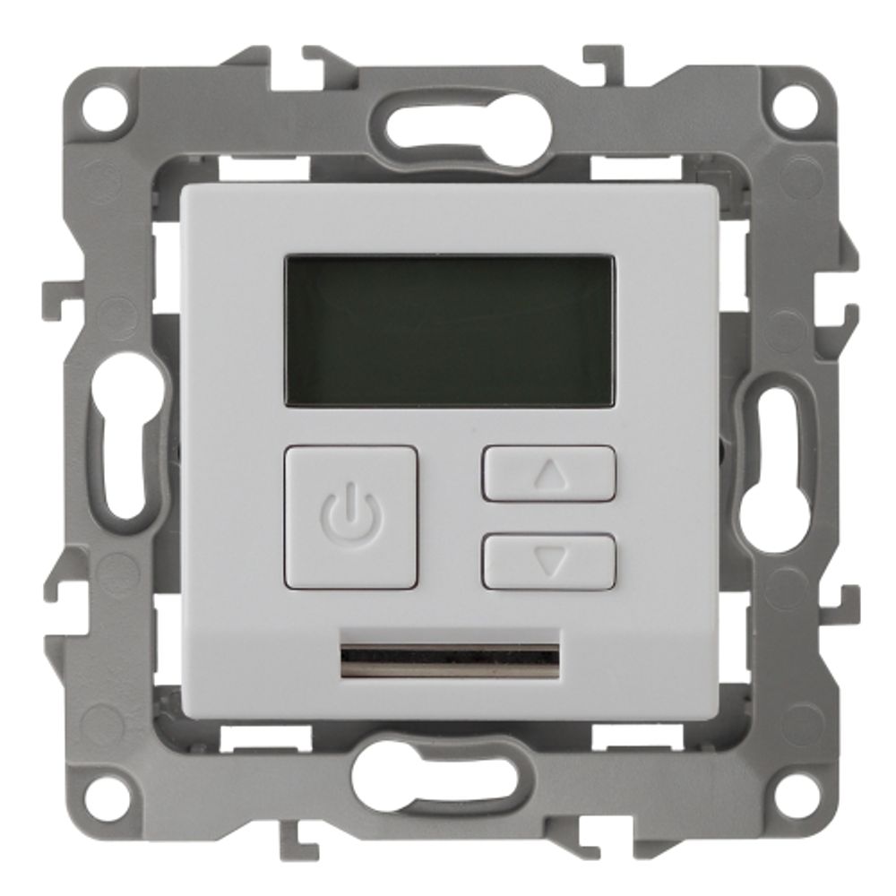 12-4111-01 ЭРА Терморегулятор универс. 230В-Imax16А, IP20, Эра12, белый | Эра 12 Белый