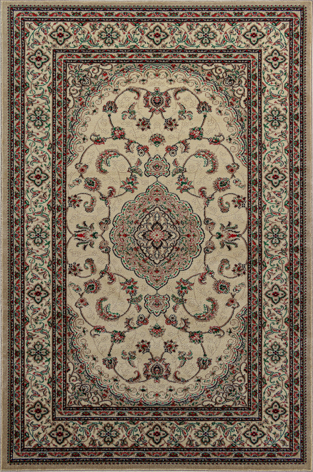 Ковер D389 - BEIGE - Прямоугольник - коллекция COLIZEY размер 60*110 см