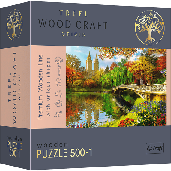 Puzzle &quot;501&quot; - Central Park, Manhattan, New York / Wooden Puzzles
