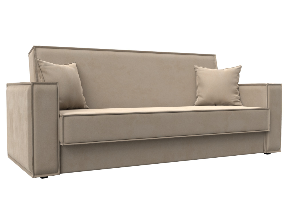 Диван-книжка Куба, Бежевый, Велюр, 122039