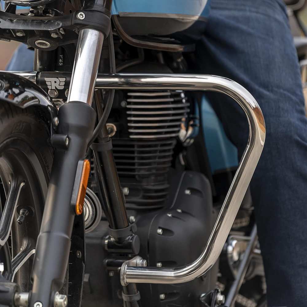 Дуги безопасности Royal Enfield, хромированные, арт. KXA00008