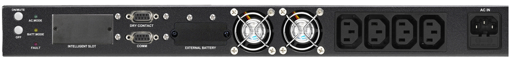 Источник бесперебойного питания  GIGALINK GL-UPS-OL01-1-1/1U/6A