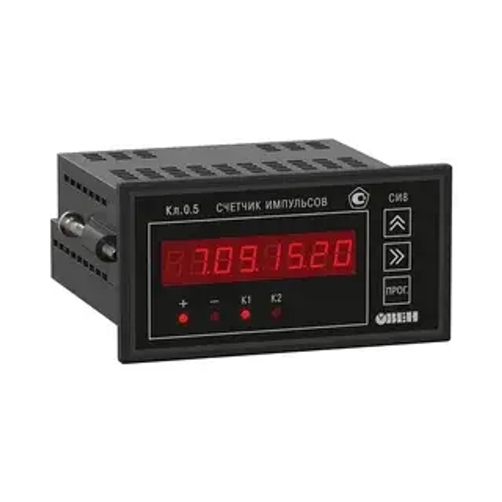 Счетчик импульсов СИ8-Щ2.Р 8 А 220В 96×48×100, IP54 арт:31965