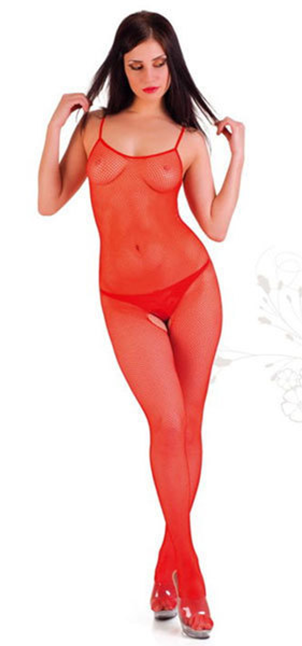 Комбинезон-крупная сетка