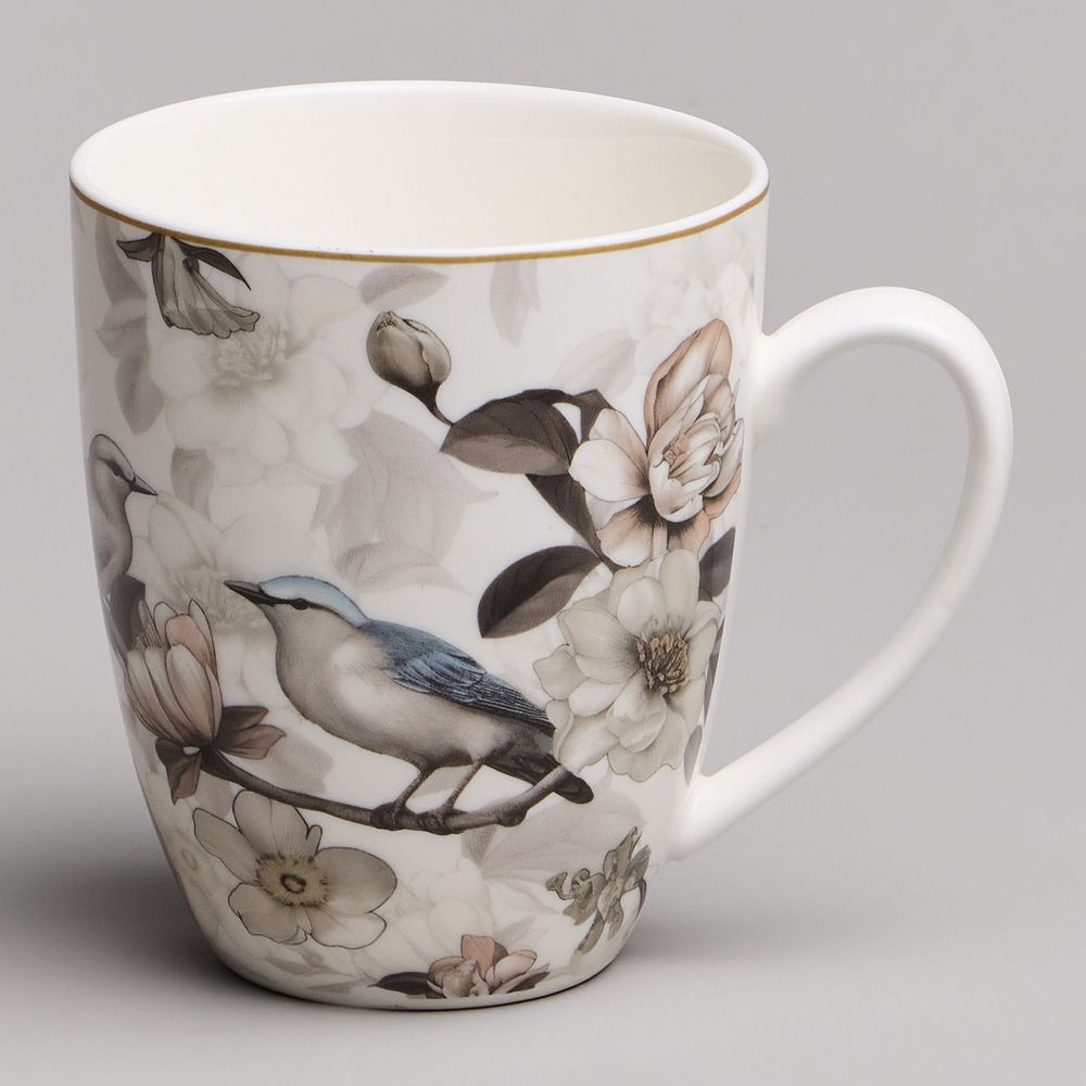 НАБОР КРУЖЕК LEFARD BOHEMIAN BIRDS 4ШТ. 420МЛ