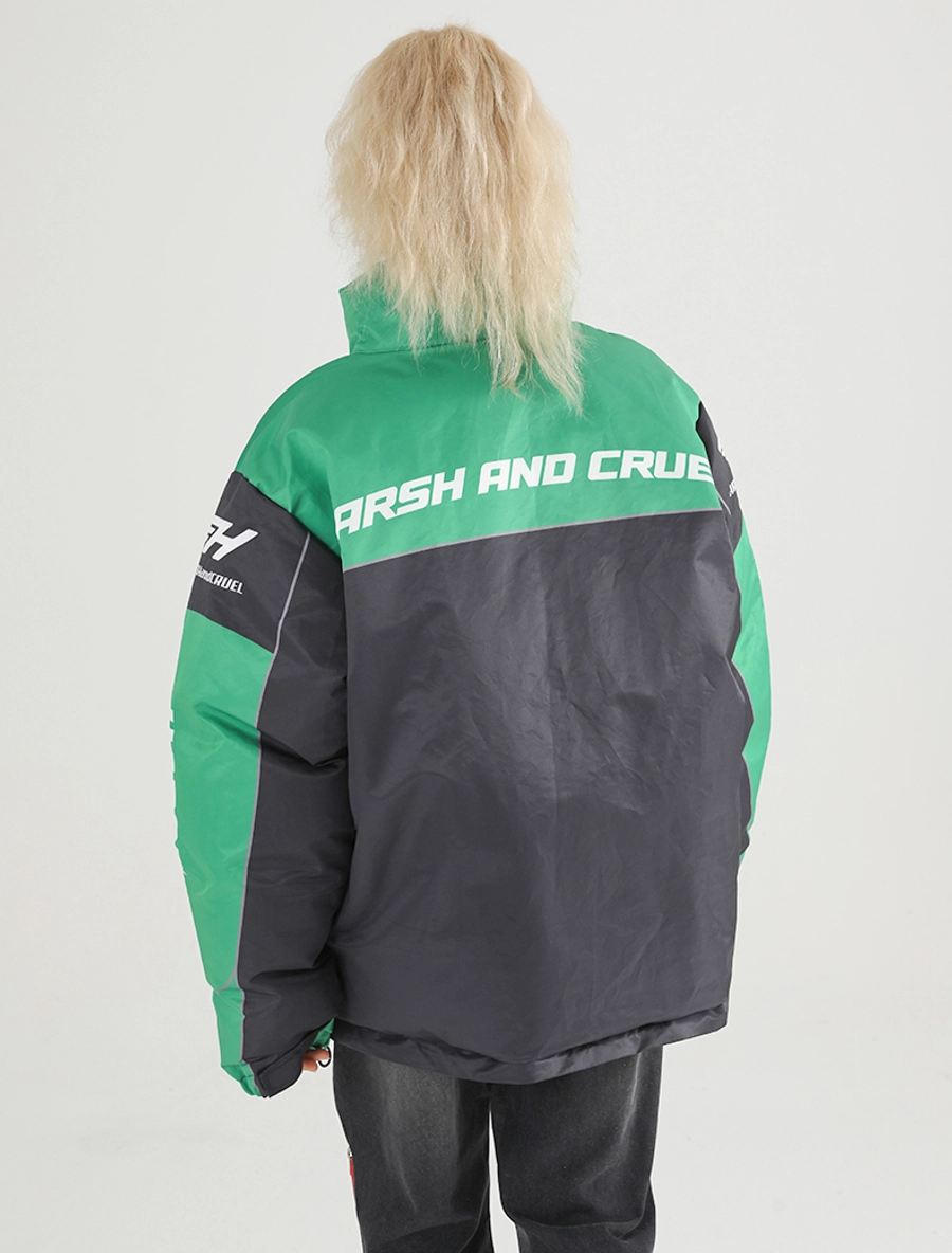 Пуховик HARSHandCRUEL "Racing" Puffer Jacket