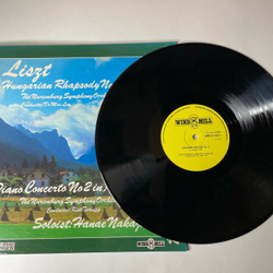 Винтажная виниловая пластинка LP Liszt Лист, The Nuremburg Symphony Orchestra, Dr Max Loy, Rato Tschupp, Венгерская Рапсодия Hungarian Rhapsody No 6 (Англия 1974)