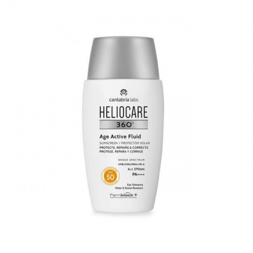 HELIOCARE 360° Age Active Fluid Sunscreen SPF 50 (Cantabria Labs) – Солнцезащитный омолаживающий флюид СЗФ 50