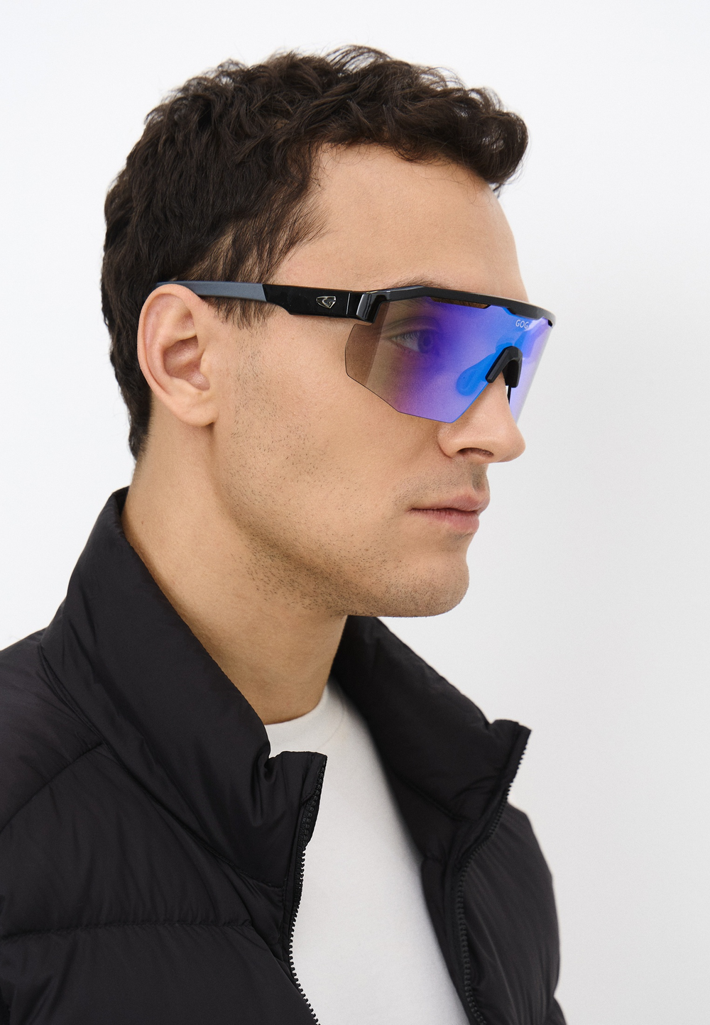 Спортивные очки GOG Argo С / Black-Grey / Photochromic Blue Lens