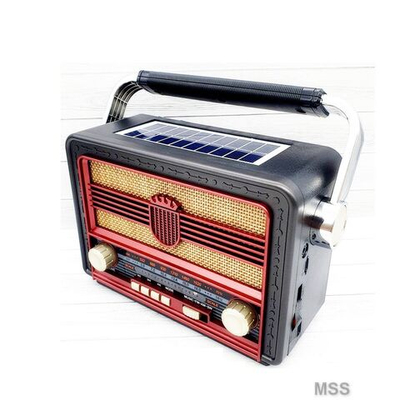 Радиоприемник Meier M-528BT-S USB (солнечная панель)