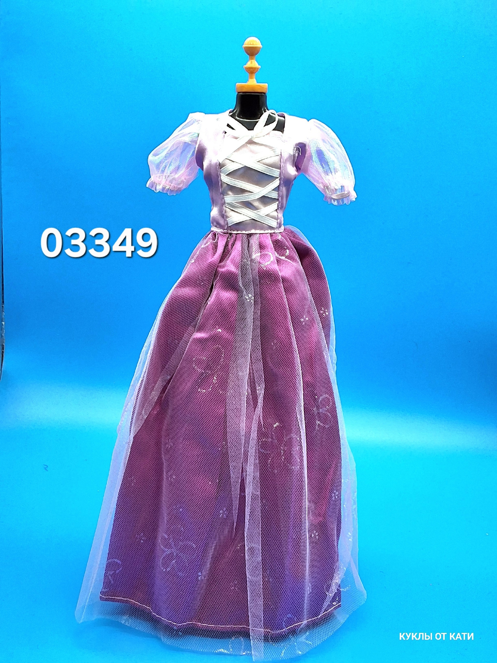 Одежда для куклы Барби винтаж платье 03349