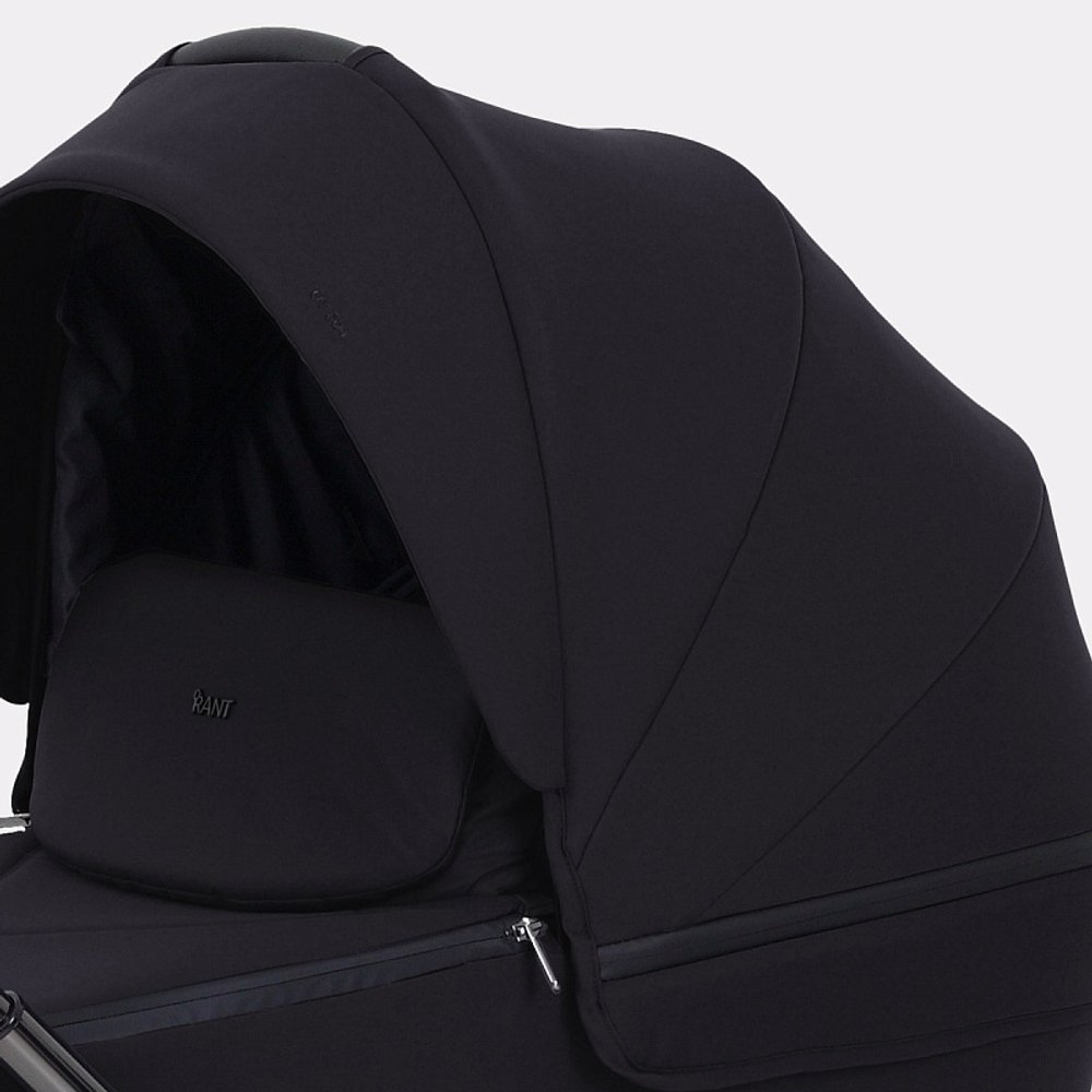 Детская коляска Rant Teo Black Chrome 2 в 1 Black