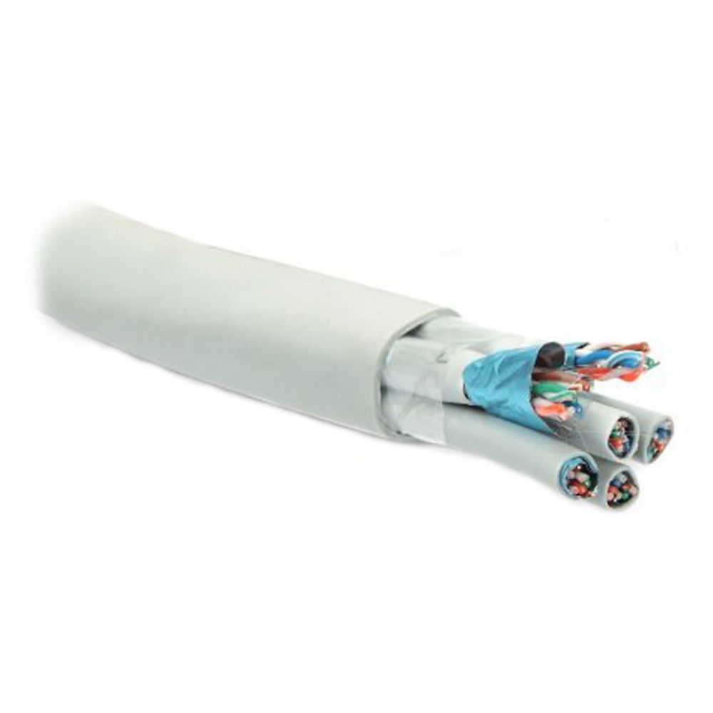 FUTP24W-C5-S24-IN-LSZH-GY F/UTP кат.5, 24 пары, 0,51 LSZH нг(А)-HF кабель витая пара Hyperline