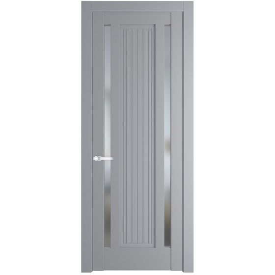Фото межкомнатной двери эмаль Profil Doors 3.5.1PM смоки стекло матовое