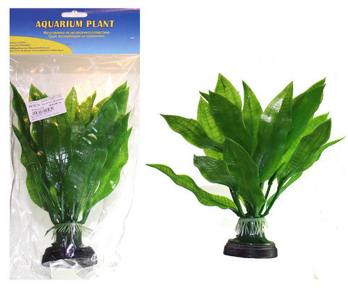Растение пластиковое "Биодизайн" Эхинодорус, 20см.