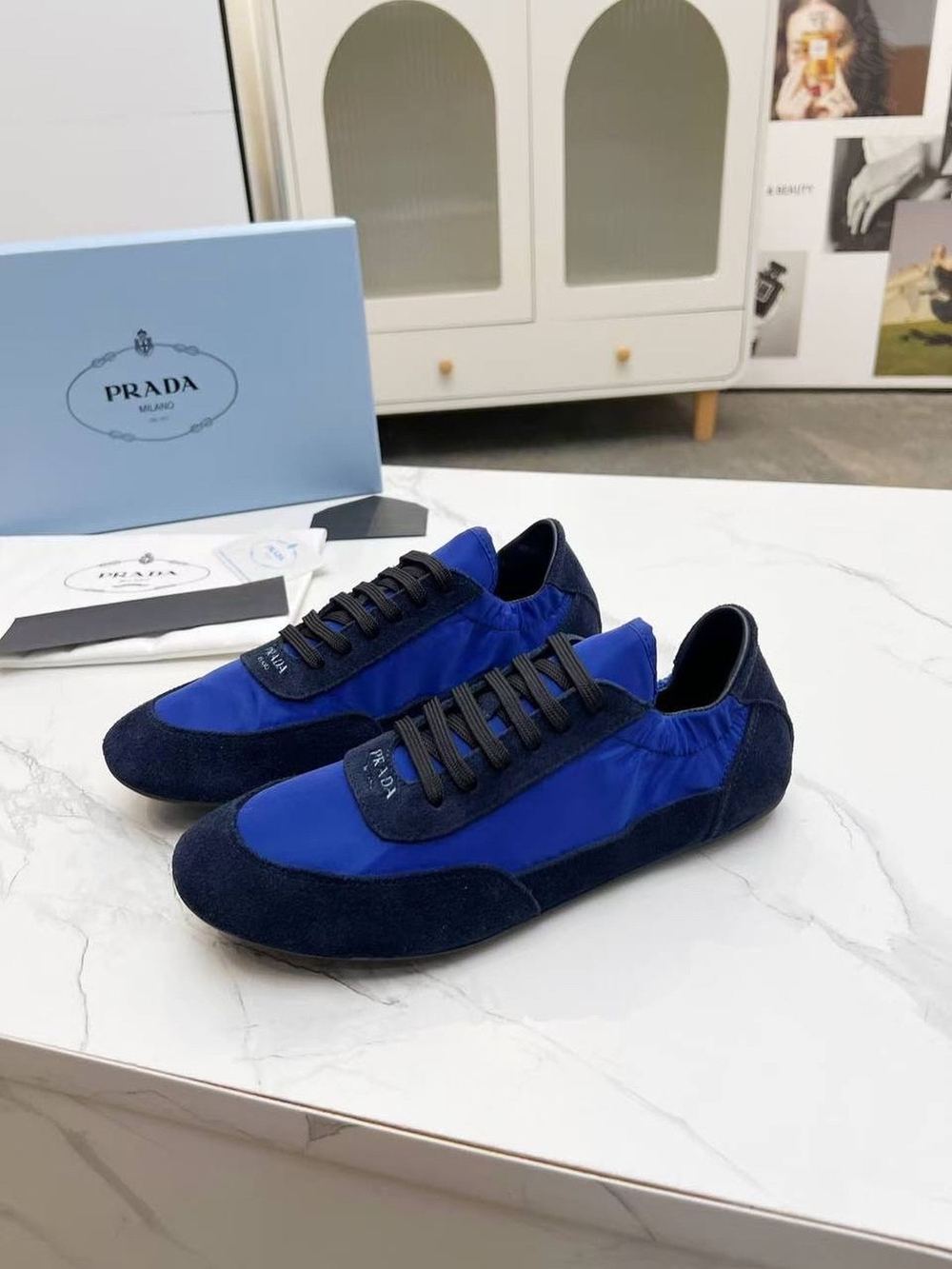 Кроссовки Prada