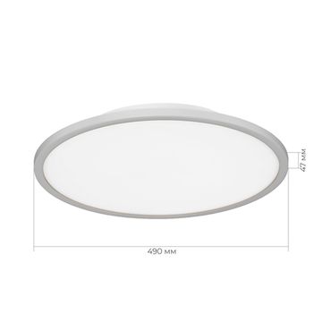 SLE1811-502-01 Светильник потолочный Белый/белая LED 1*42W 4000K TASSEN