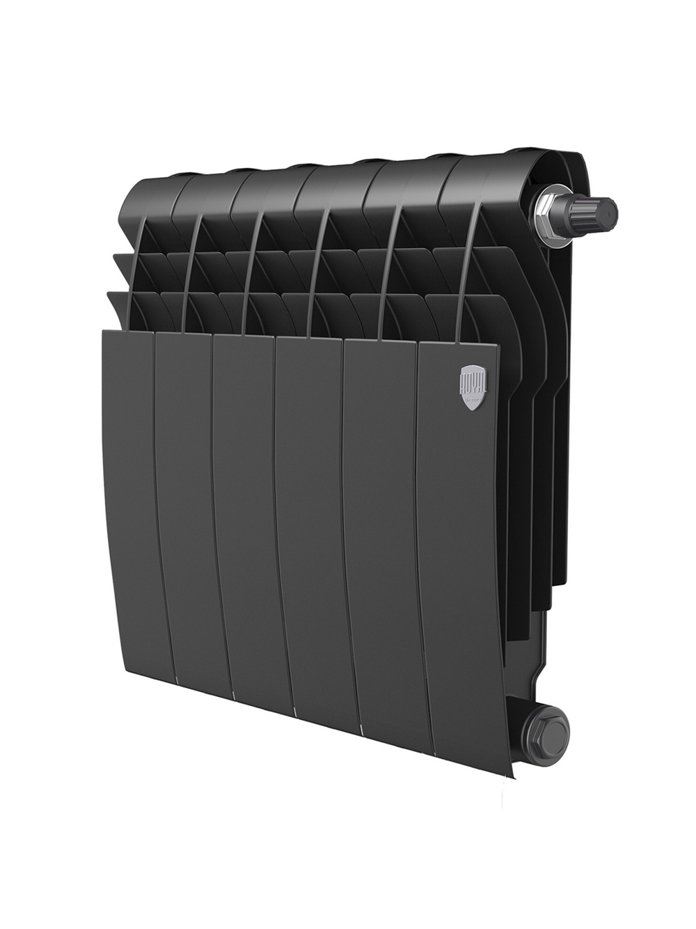 Радиатор Royal Thermo BiLiner 350 Noir Sable VR80 - 6 секц.