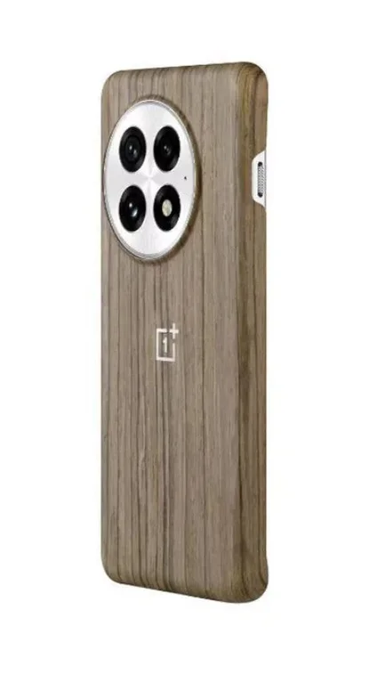 Чехол для Oneplus 13 Case Wood MagSafe Charger Cover (Светло-коричневый)