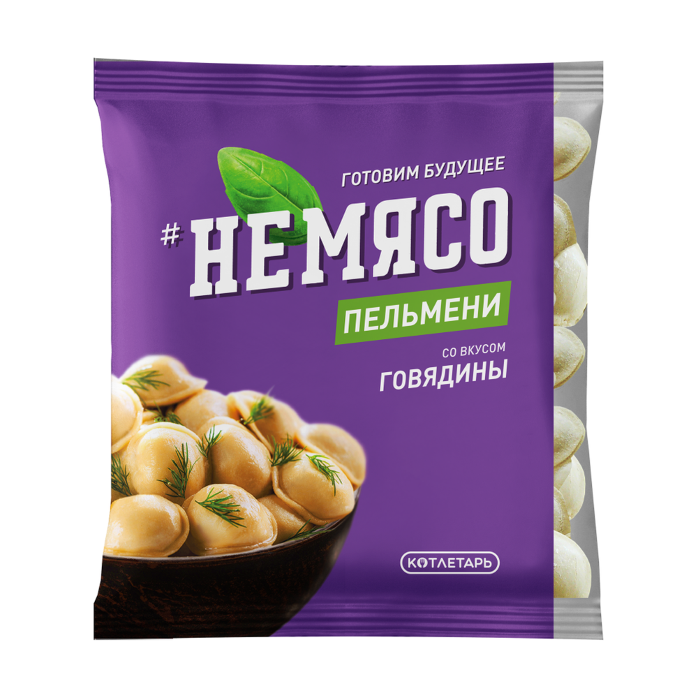 Пельмени со вкусом говядины НеМясо, 500 г