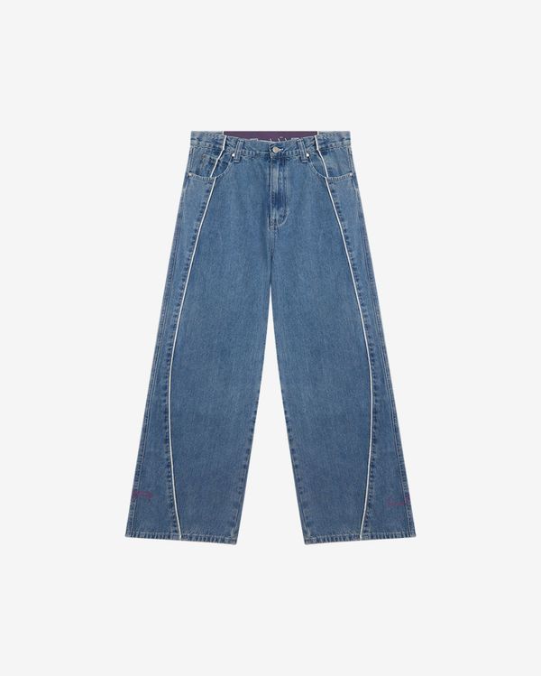 Джинсы Ligne Blanche синие - фото 1