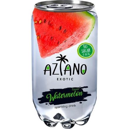Газированный напиток Aziano Watermelon 350мл